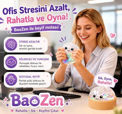 BaoZen™ – Puffy Bao Squishy | Yumuşacık, Stres Atan Kawaii Oyuncak